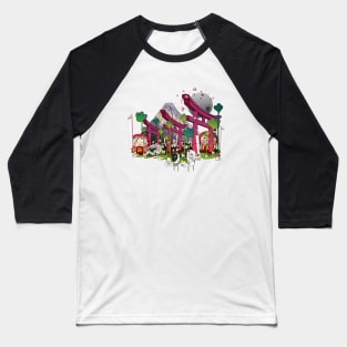 Fuji Scene Baseball T-Shirt